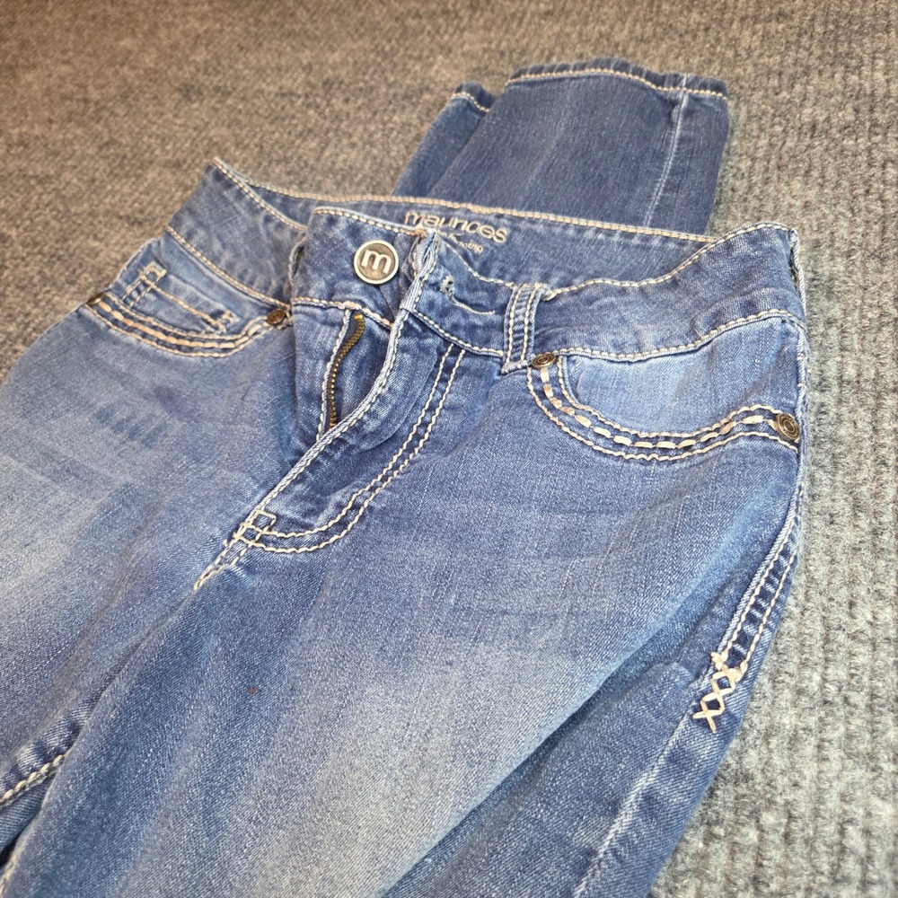 Maurices High Rise Jegging Jeans Medium Wash‎ Stretchy Comfort Size S R